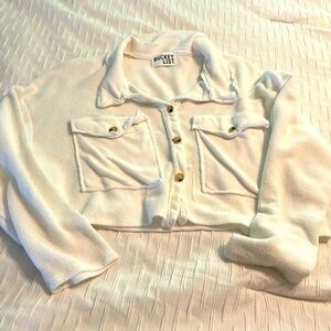 Bucket List cropped jacket